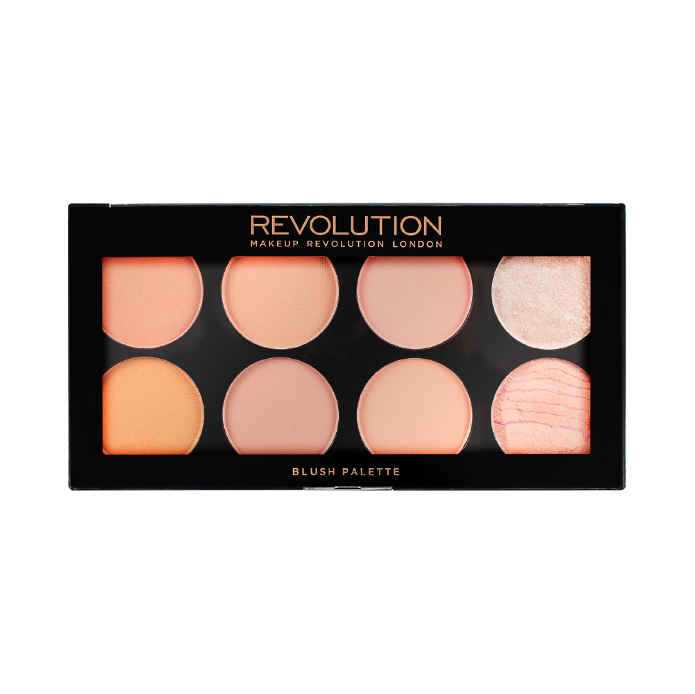 Bảng phấn má hồng Makeup Revolution - Hot Spice - 8 x 0.056 oz. (US)/ 1.6 g
