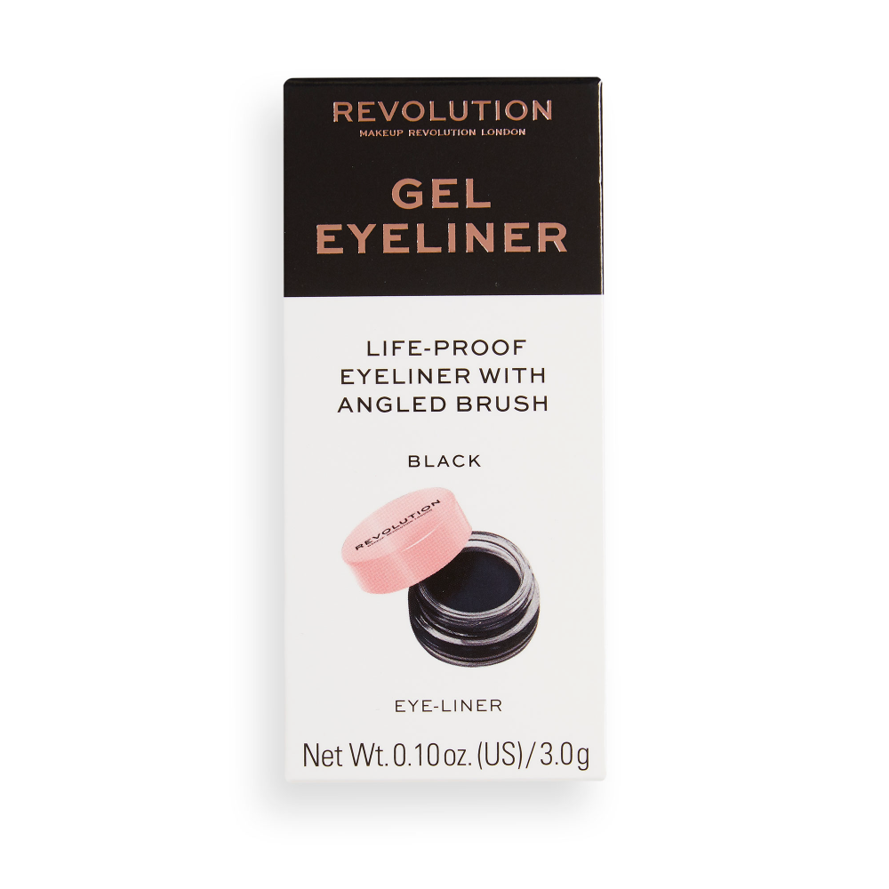 Bút kẻ mắt dạng gel Makeup Revolution - Gel Eyeliner - 0.10 oz. (us)/ 3.0 g