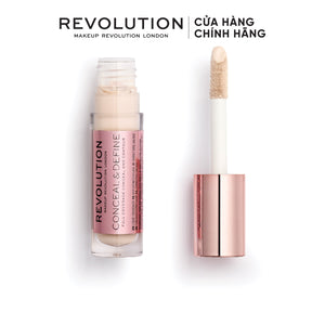 Kem che khuyết điểm Makeup Revolution - Conceal & Define ( C2 ) - 0.14 oz. (us)/ 4 g