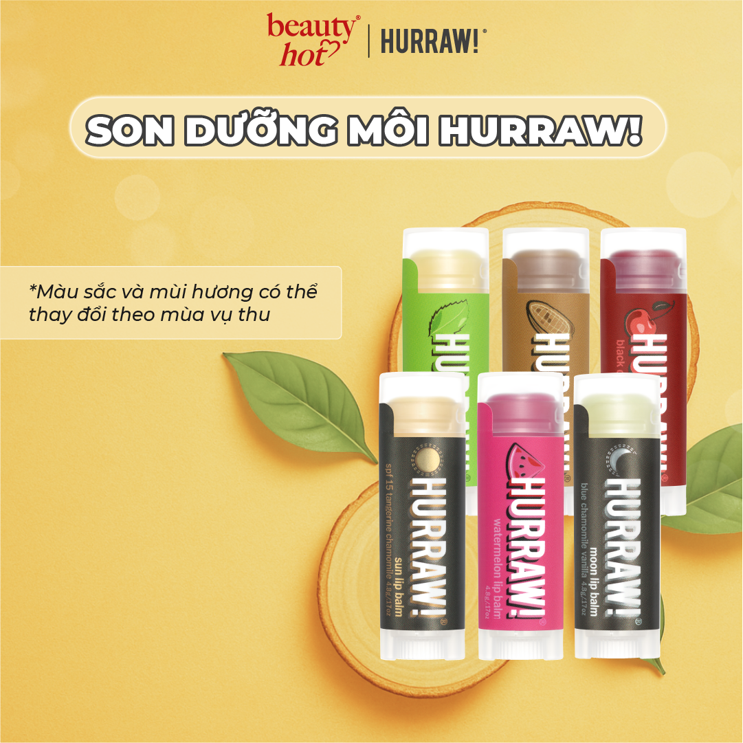 Son dưỡng môi Hurraw! Balm - 4.8g/.17oz