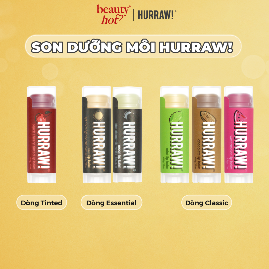 Son dưỡng môi Hurraw! Balm - 4.8g/.17oz
