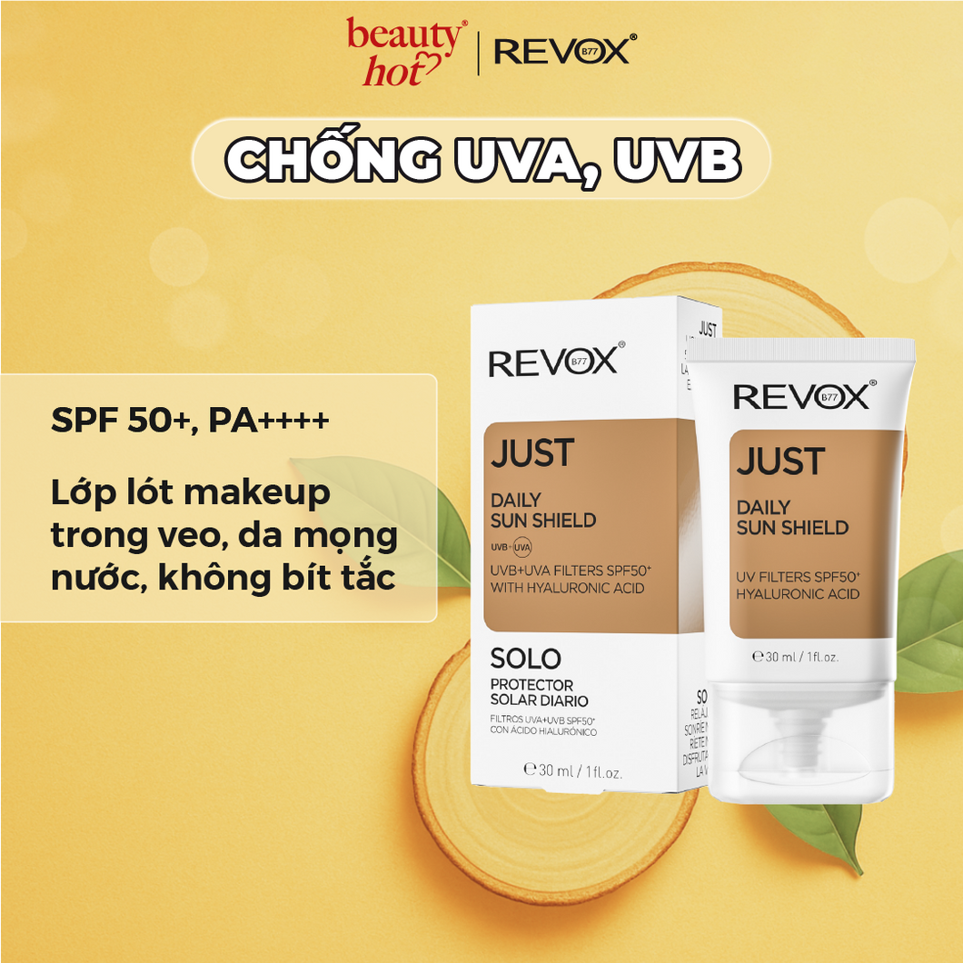Kem chống nắng hằng ngày Revox B77 Just - 30ml