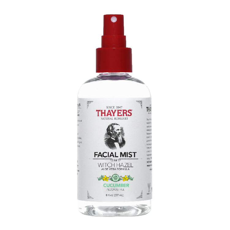 Nước hoa hồng không cồn THAYERS - Hương dưa chuột - Dạng xịt 237ml