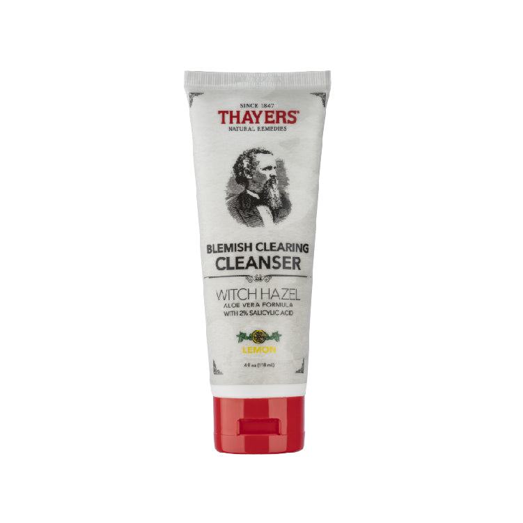 Gel rửa mặt giảm mụn Thayers BHA thuộc bộ sản phẩm Thayers Blemish Clearing - Hương chanh 118ml
