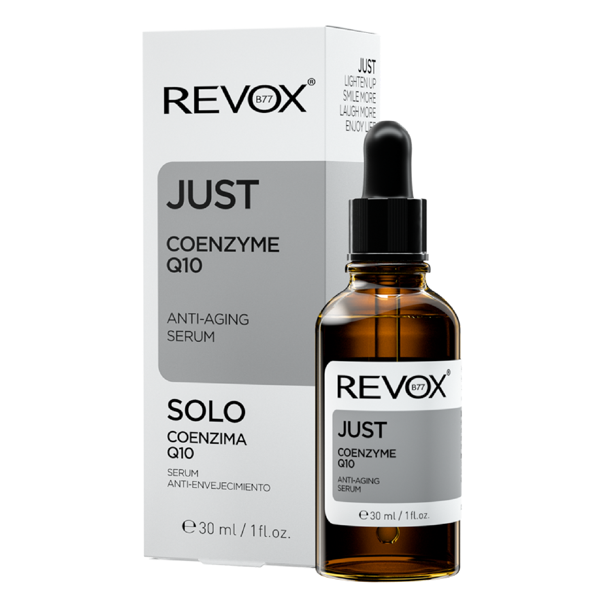 Serum ngừa lão hóa cho da mặt và cổ Revox B77 Just- Coenzyme Q10 - 30ml; chỉ dùng ngoài da