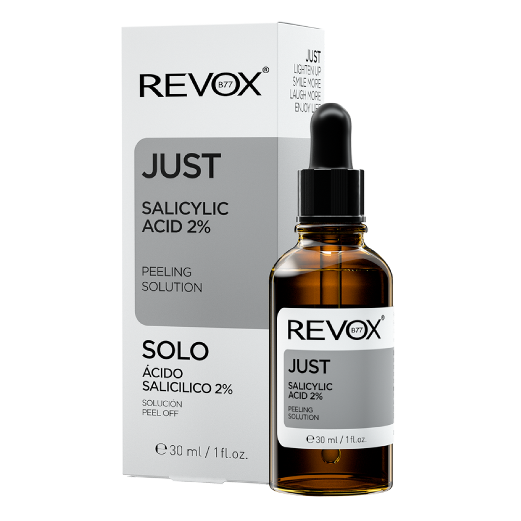 Tinh chất tẩy tết bào chết cho da mặt Revox B77 Just - Salicylic Acid 2% - 30ml