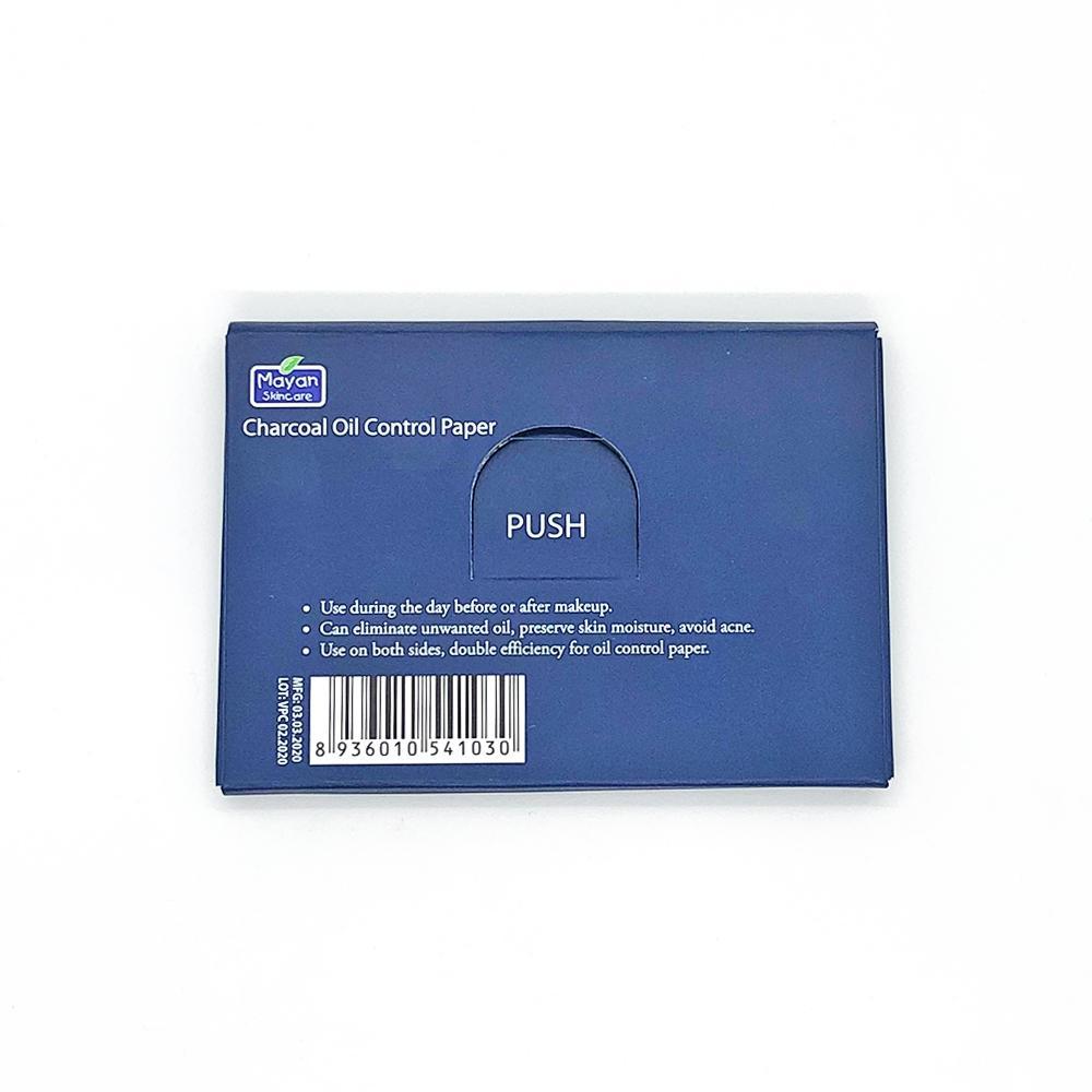 Giấy Thấm Dầu Than Hoạt Tính Mayan 100 Tờ/Gói