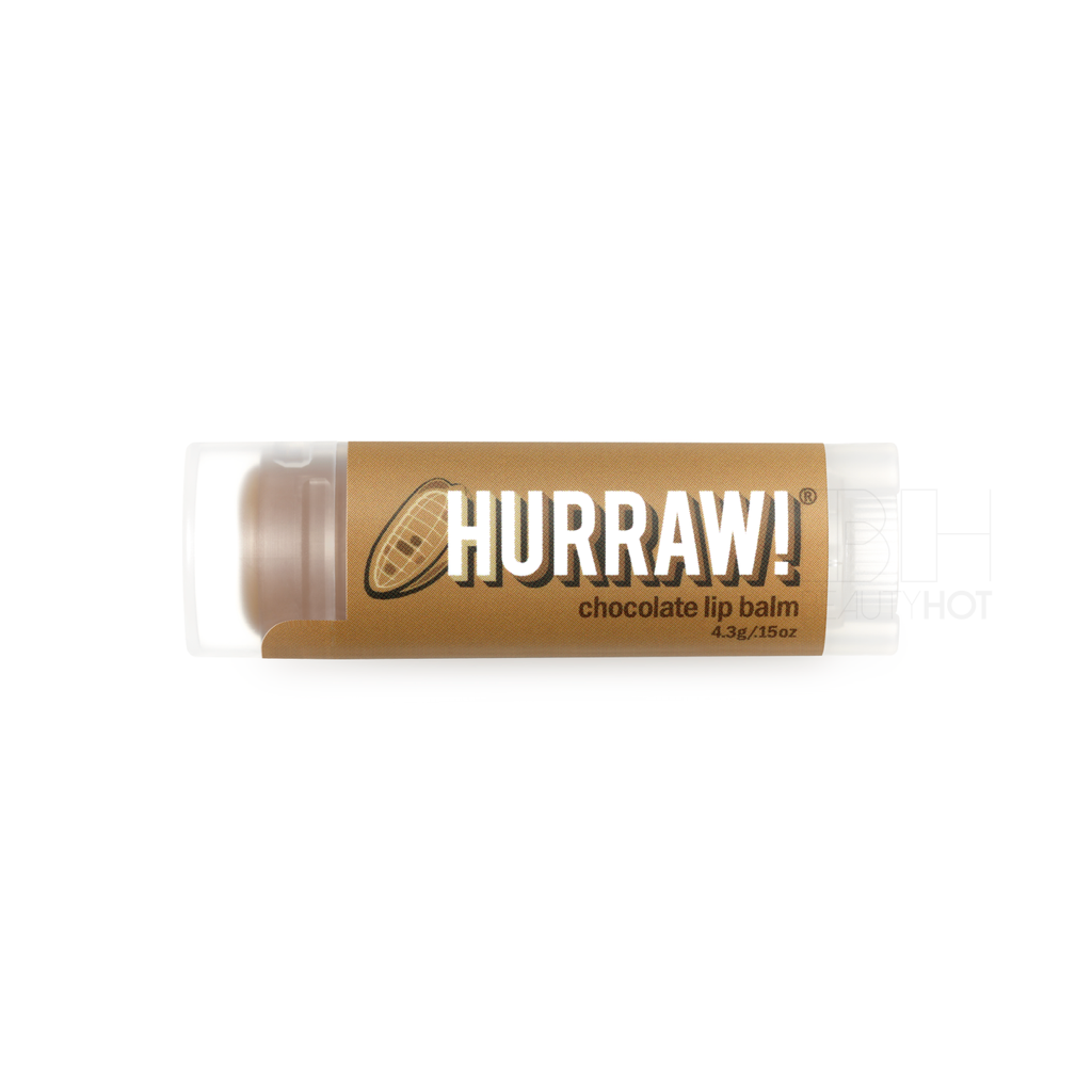 Son dưỡng môi Hurraw! Balm - Hương sô cô la 4.8g/.17oz