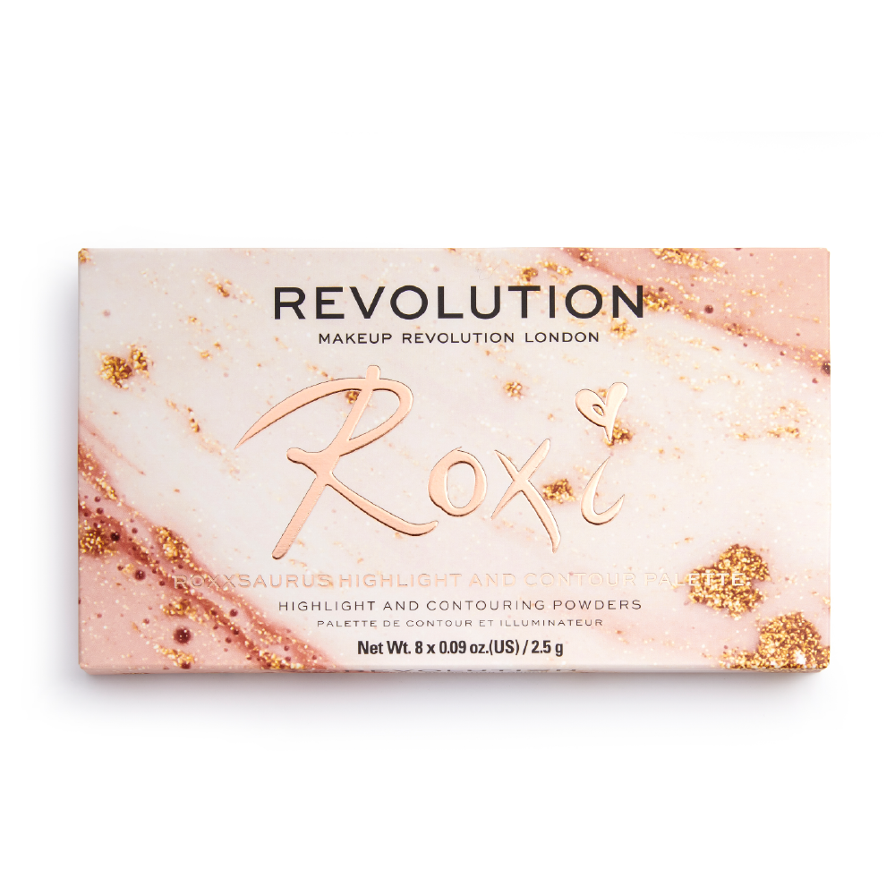 Bảng Highlight và Tạo Khối Makeup Revolution - Roxi Roxxsaurus - 8 x 0.09 oz. ( us ) / 2.5 g