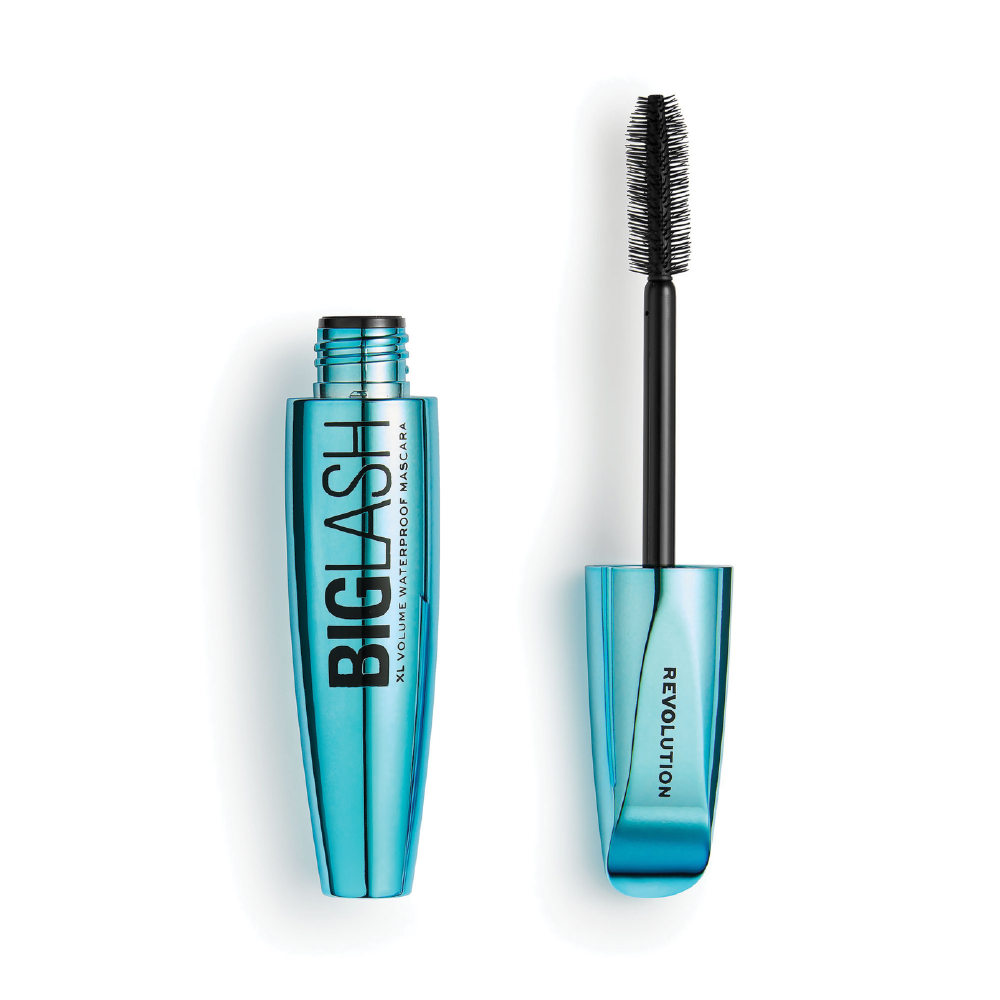 Mascara dày mi và chống nước Makeup Revolution - BIGLASH XL VOLUME WATERPROOF - 0.28 oz. (US)/ 8g