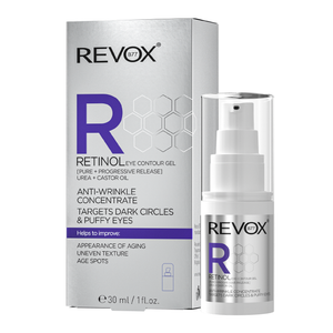 Gel dưỡng ngăn ngừa lão hóa chứa retinol cho vùng da quanh mắt Revox B77 R Retinol - 30ml