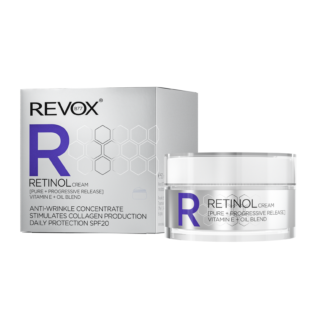 Kem dưỡng ngăn ngừa lão hóa chứa retinol cho da mặt Revox B77 R Retinol - 50ml