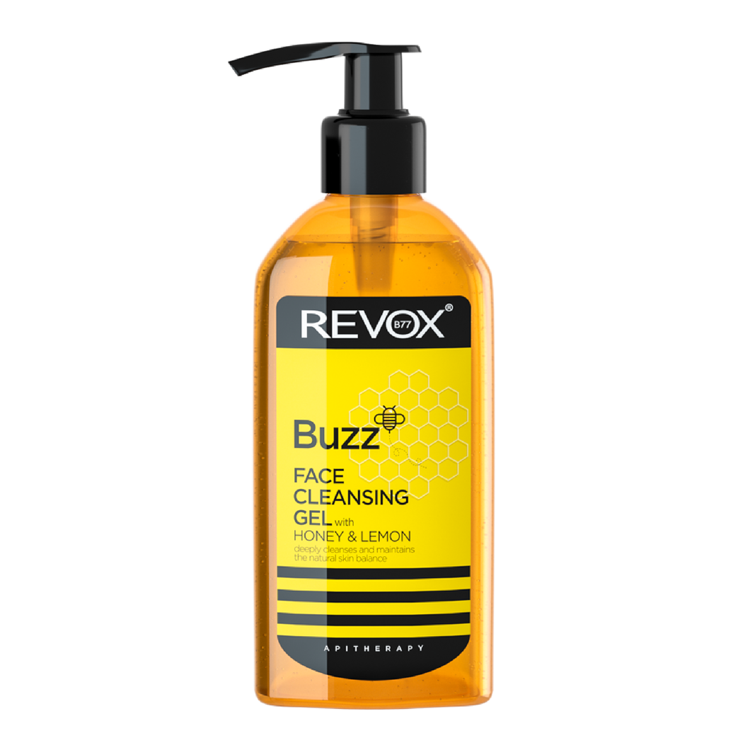 Gel rửa mặt Revox B77 Buzz- chiết xuất mật ong và chanh - 180ml