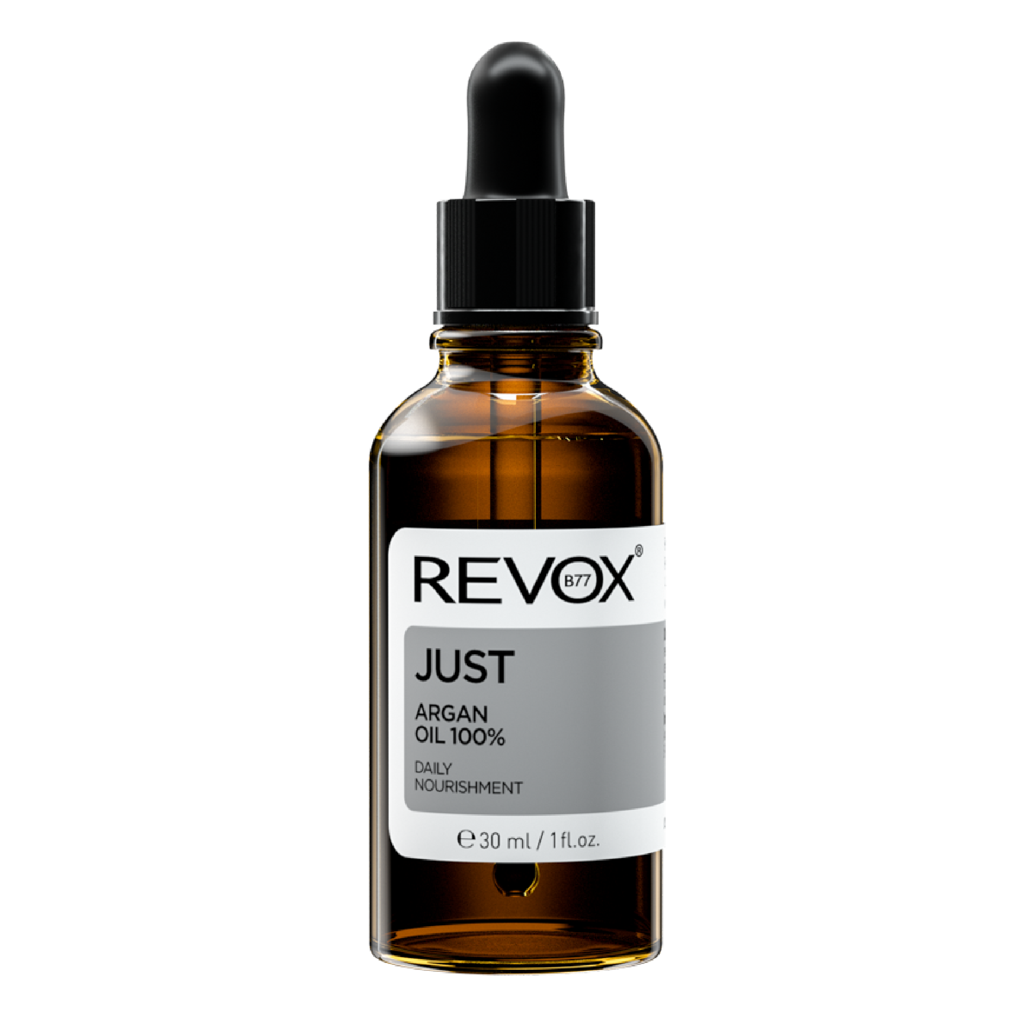 Dầu dưỡng hàng ngày cho da mặt và cổ Revox B77 Just - Argan 100 % - 30ml